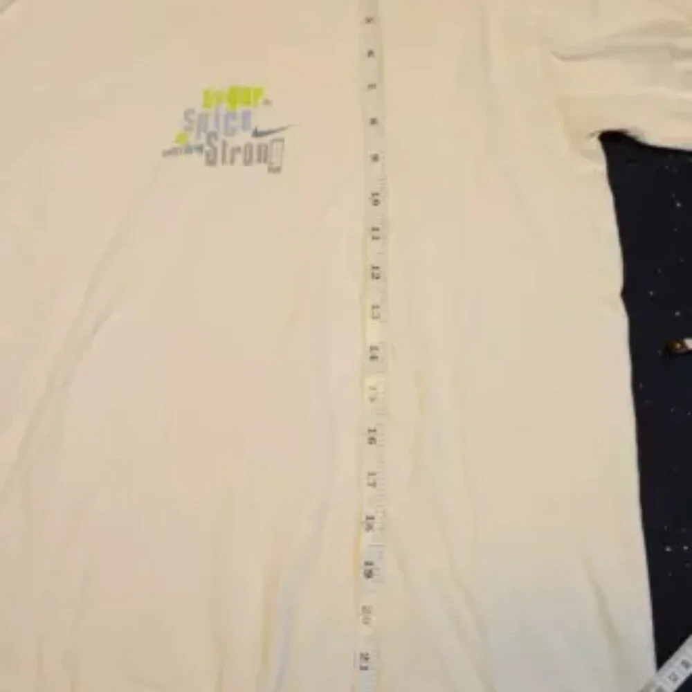 Vintage Nike Womens T-Shirt Sugar Spice Strong Crew Neck Graphic Tee Size Medium